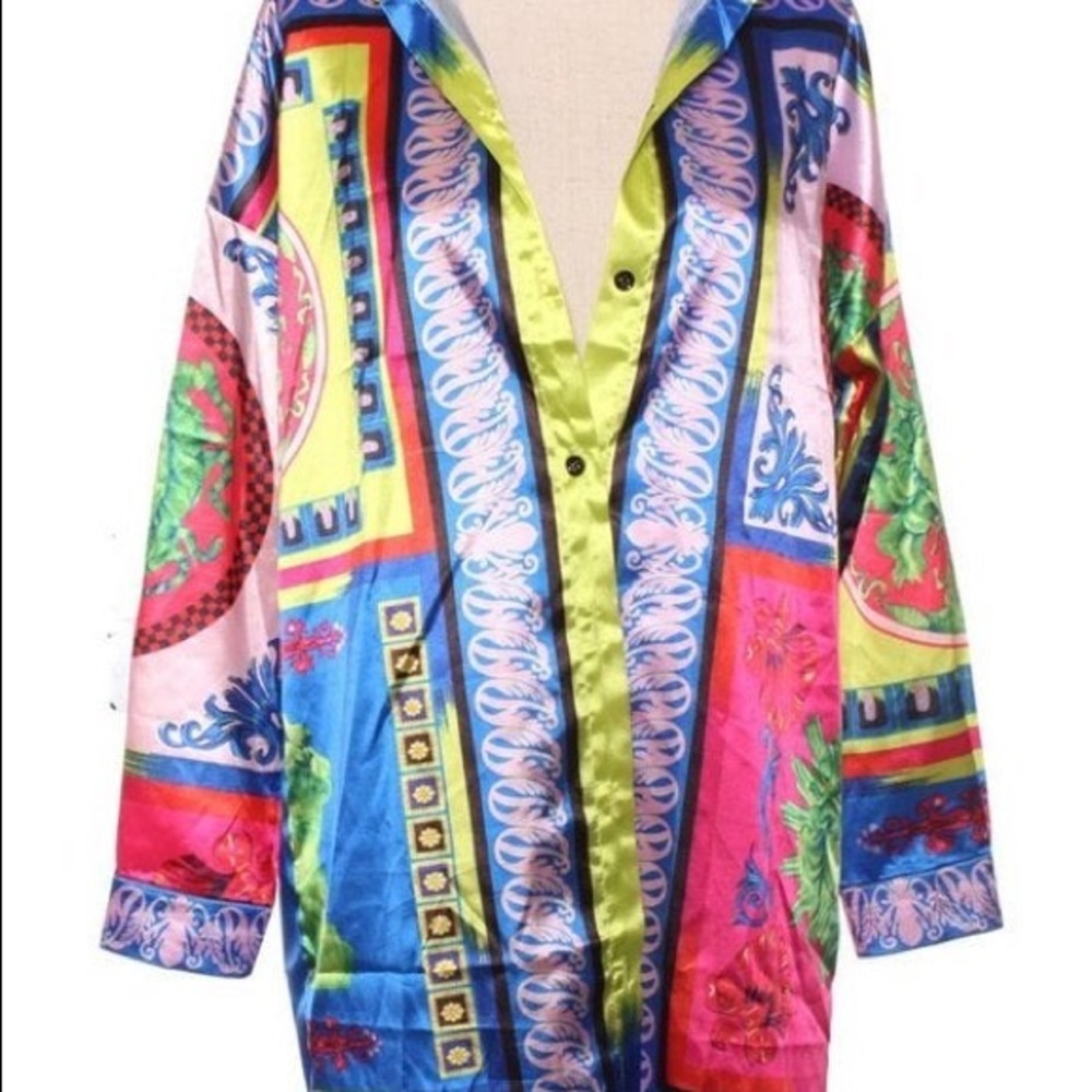 Multiple Color Button Down - Picture 3 of 5